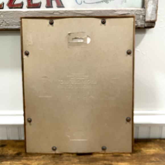 K. Smith African American Girl Art Print Vintage 70s 80s Framed 12.5 x 15.5 - Picture 3 of 9